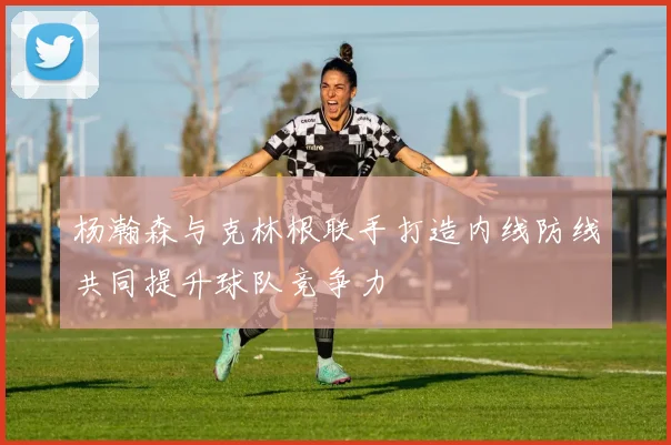 杨瀚森与克林根联手打造内线防线共同提升球队竞争力